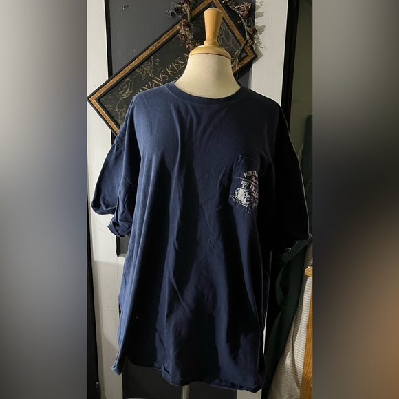 Blue surf t-shirt (tub#1/bag#1) - Picture 1 of 5